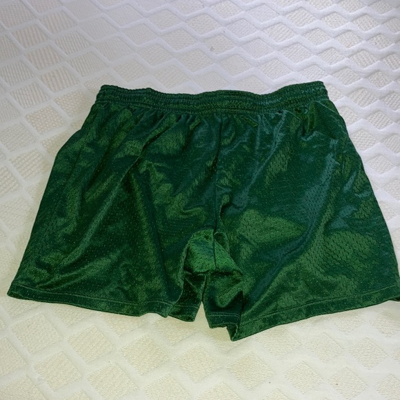 Champion, small, green, athletic shorts - Picture 2 of 3